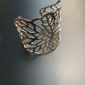 Elegant Silver Cuff Bracelet